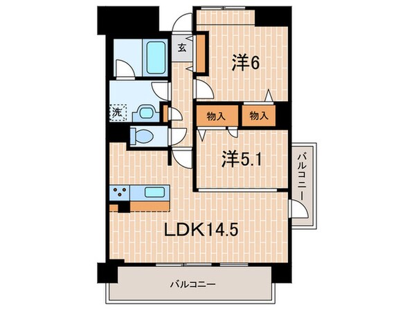 セリシール夙川苦楽園の物件間取画像